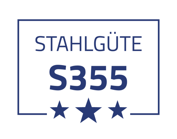 6m Laternenmast - Zopf Ø 76 mm (konisch, Stahl, verzinkt)