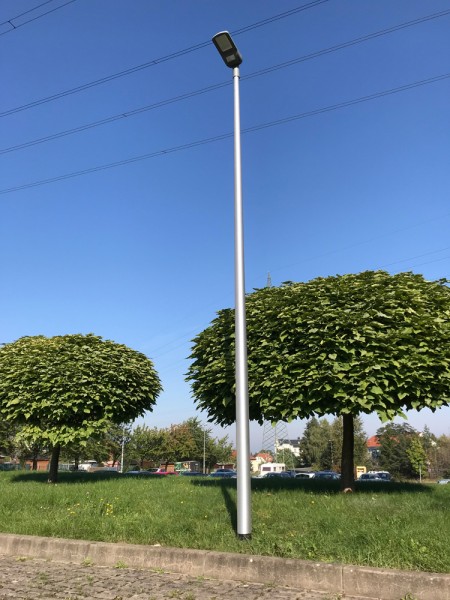 5m Alumast Laternenmast für Mastlampen