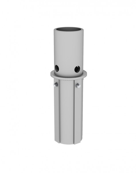 80 W LED Mastleuchte 8m - 3000 K Komplett-Set - Effiziente Straßenbeleuchtung Hauptstraße & Co.