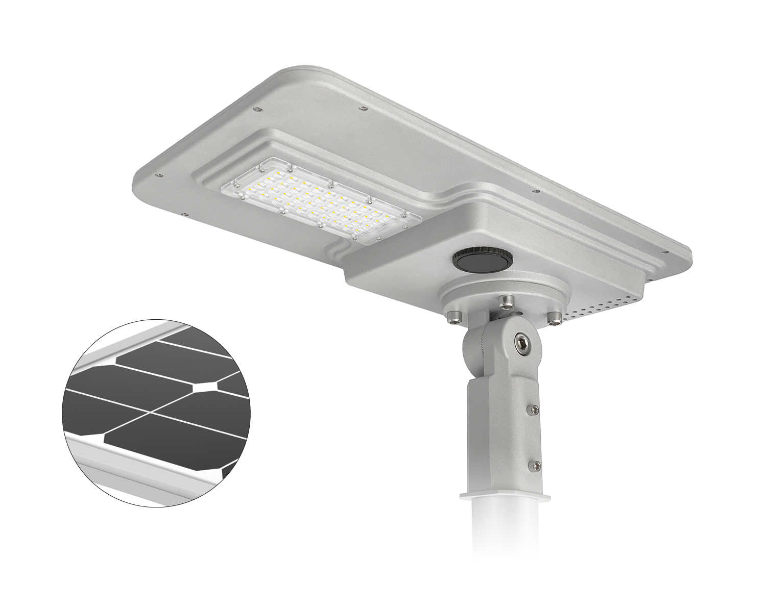 ESL15pro ECO LED Solar Mastleuchte MEGAMAST
