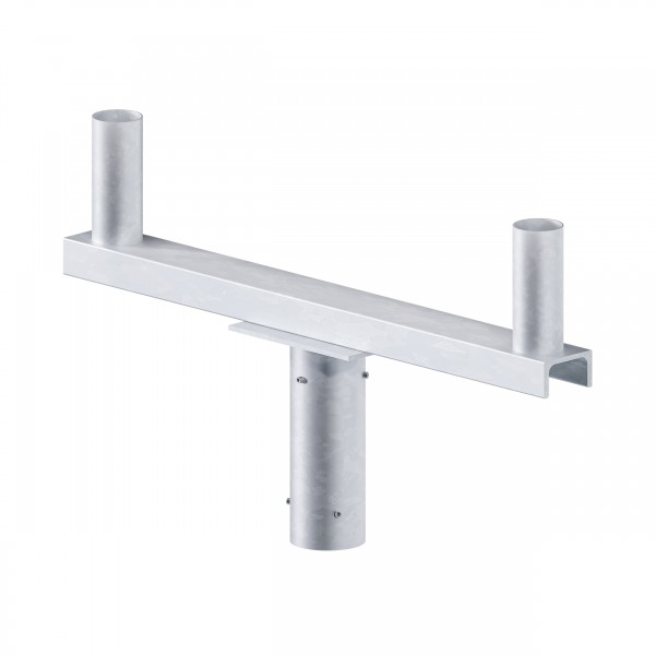 2-fach Gabel-Traverse für Mastleuchten & Flutlicht-Strahler