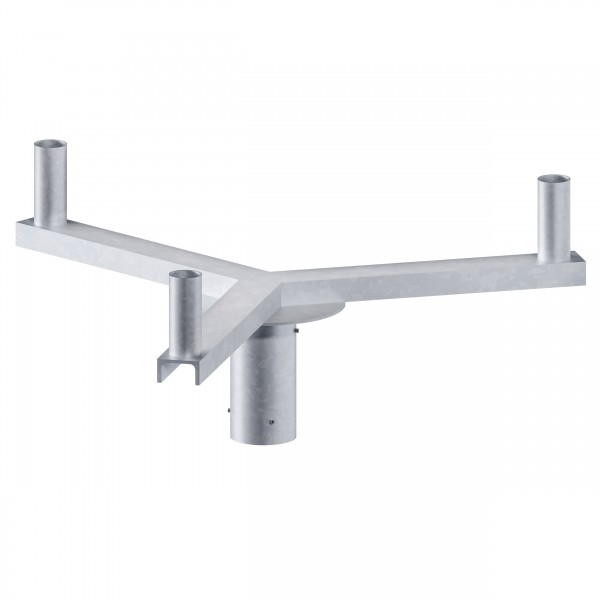 3-fach Gabel Traverse Aufsatz 600 mm - Mastaufsatzleuchten und Flutlichtstrahler