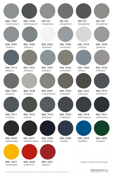 4m Kippmast (Klappmast) mit Doppelankerplatte, Ø 76 mm (Lichtmast kippbar)